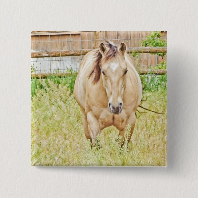 Lazy Morning 15 Cm Square Badge (Front)