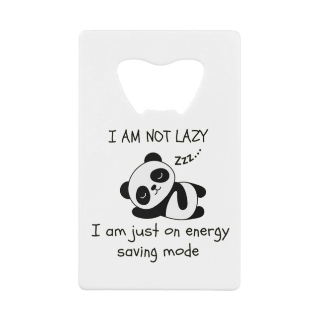 lazy panda funny (Front)