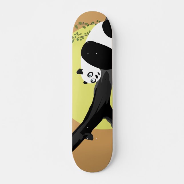 Lazy Panda Skateboard (Front)