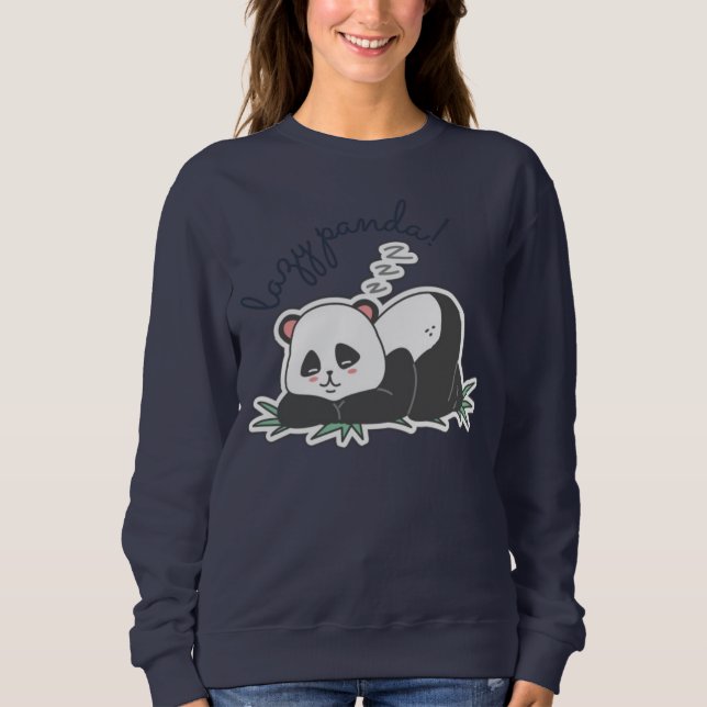 Lazy Panda Sweatshirt (Front)