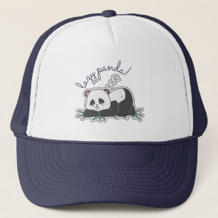 Lazy Panda Trucker Hat