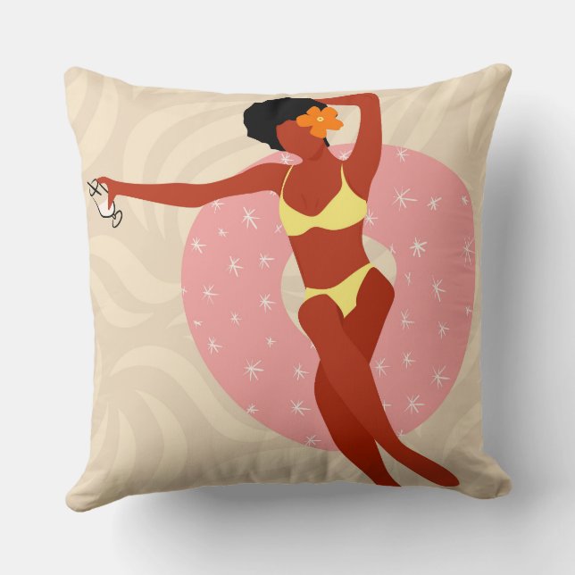 Lazy Pool Day Cushion (Back)