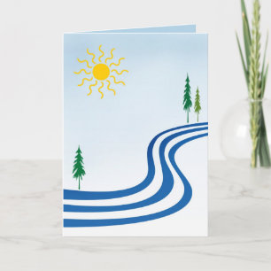 Lazy River Birthday Card