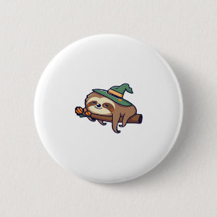 lazy sloth kawaii Classic T-Shirt 6 Cm Round Badge