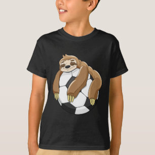 Lazy Sloth Soccer Shirt Soccer Lover Team Byll Kid