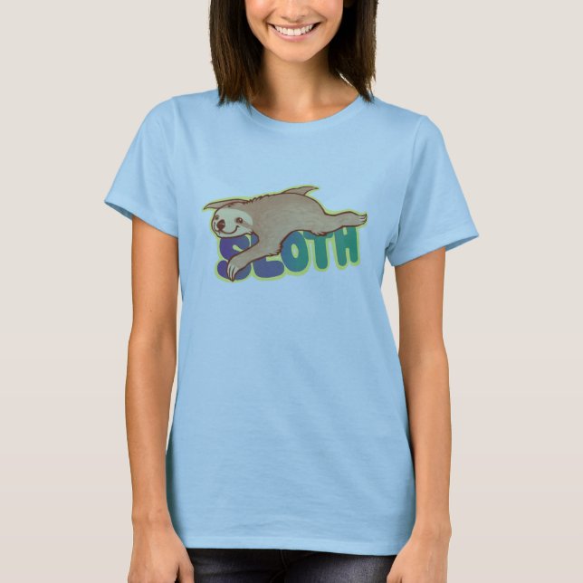 Lazy Sloth T-Shirt (Front)