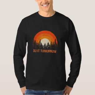 Lazy Summer Sunset On The Ocean T-Shirt