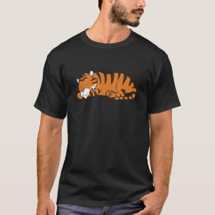 Lazy Tiger The Struggle Is Real  Tiger T-Shirt
