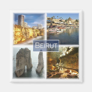 LB * Lebanon - Beirut Magnet