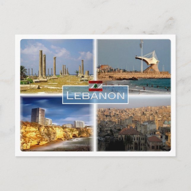 LB Lebanon - Beirut - Postcard (Front)