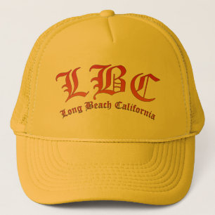 LBC Long Beach California Local Pride Trucker Hat