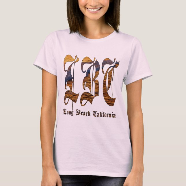 LBC - Long Beach California - Ocean T-Shirt (Front)