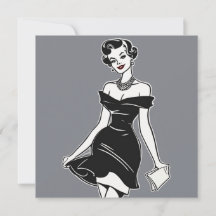 LBD Black Beauty Card: Effortless Sophistication