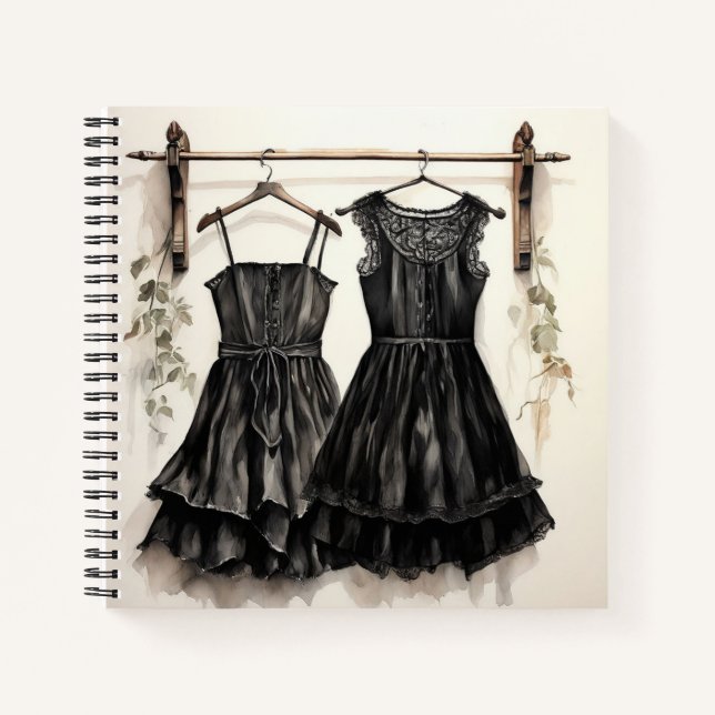 LBD Classic Little Black Dress Notebook (Front)