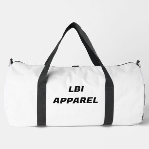 LBI APPAREL TRADEMARKED DUFFLE BEACH BAG