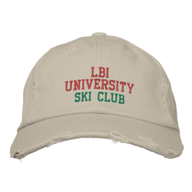 LBI UNIVERSITY  EMBROIDERED HAT (Front)