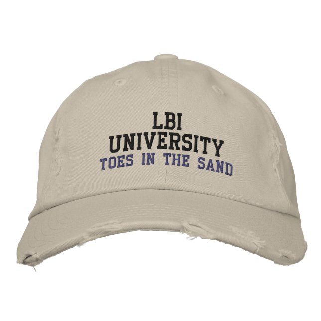 LBI UNIVERSITY (REG TRADEMARK) HAT  (Front)