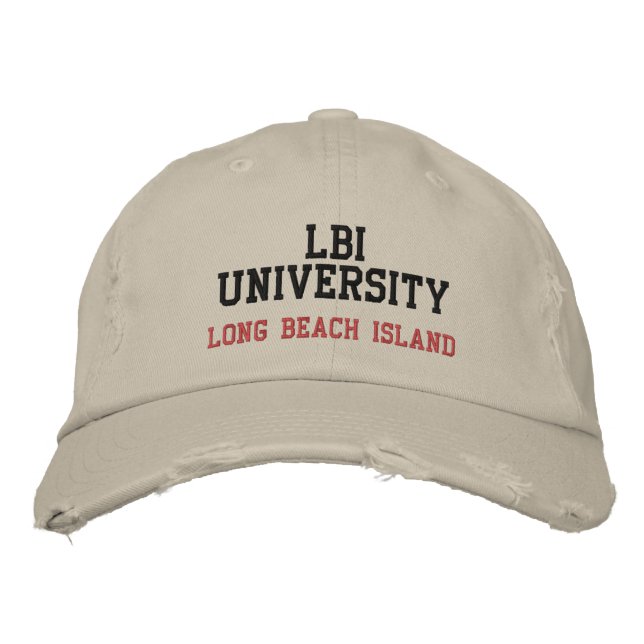 LBI UNIVERSITY (REG TRADEMARK) HAT LBI APPAREL (Front)