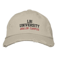 LBI UNIVERSITY (TM) EMBROIDERED HAT