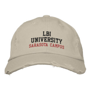LBI UNIVERSITY (TM) EMBROIDERED HAT