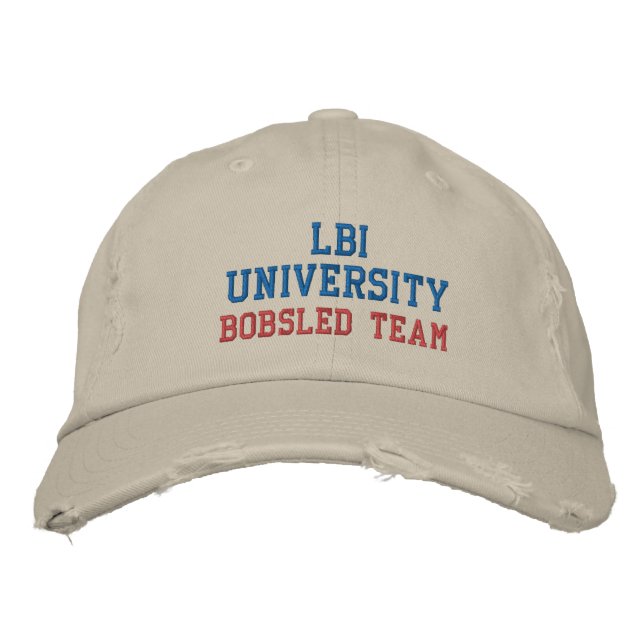 LBI UNIVERSITY TRADEMARKED EMBROIDERED HAT (Front)