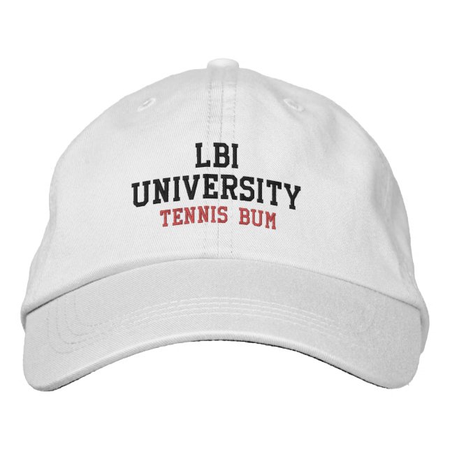 LBI UNIVERSITY TRADEMARKED EMBROIDERED HAT (Front)