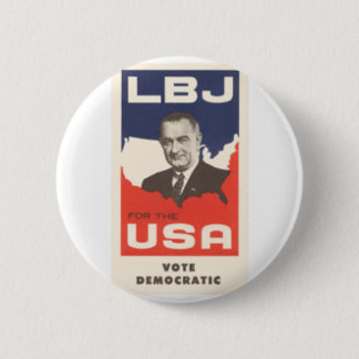 LBJ 6 CM ROUND BADGE