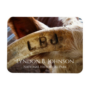 LBJ Horn Brand, Lyndon B. Johnson NHP Magnet