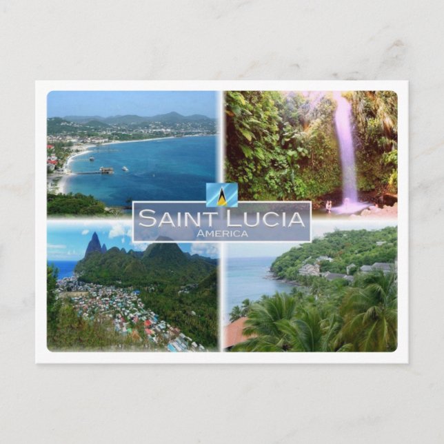 LC Saint Lucia - Postcard (Front)