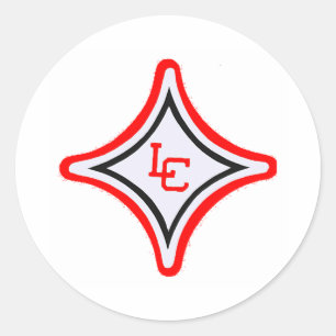 LC star on 1.5" label