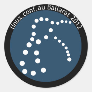 LCA2012 Sticker with Text