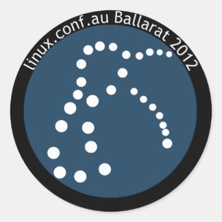 LCA2012 Sticker with Text