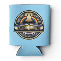 LCCI DelVal Can Coozy (Light Blue)