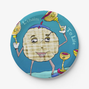L'chaim Pesach  Paper Plate