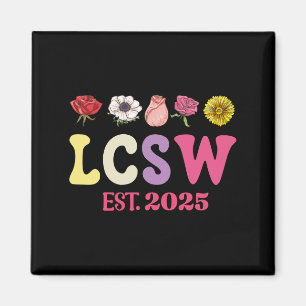 Lcsw Est 2025 Graduation Licensed Clinical Social Magnet