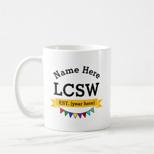 LCSW Mug Licensed Clinical Social Worker 
