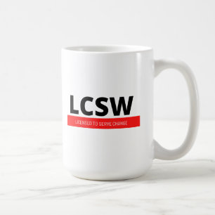 LCSW (Red) Coffee Mug