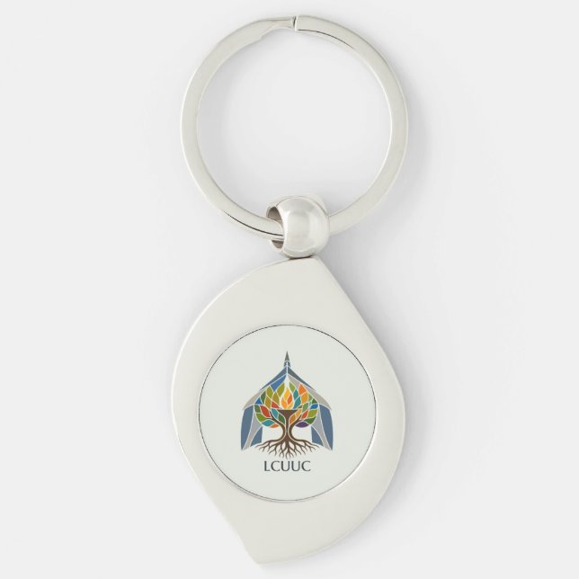 LCUUC Community Chalice Key Ring (Front)