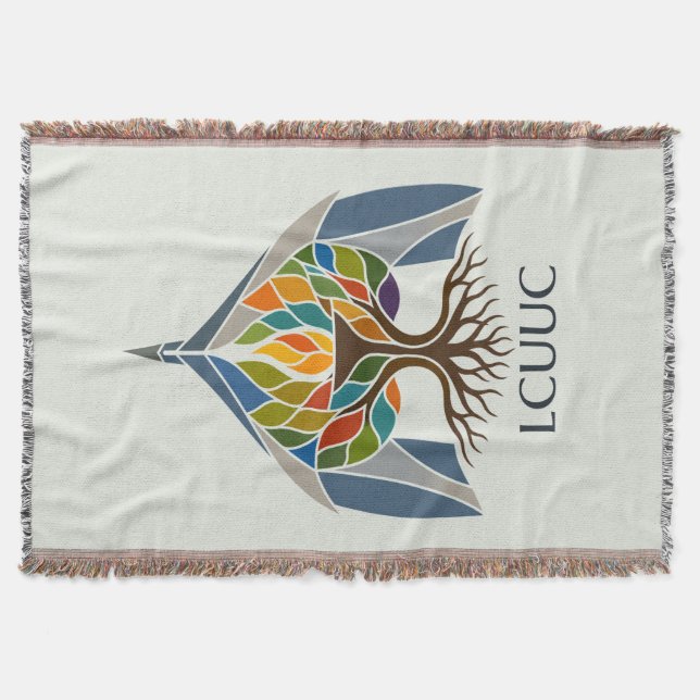LCUUC Community Chalice Throw Blanket (Front)