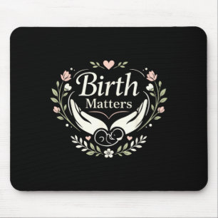 LD Labour and Delivery Nurse Midwife Birth Worker Mouse Mat