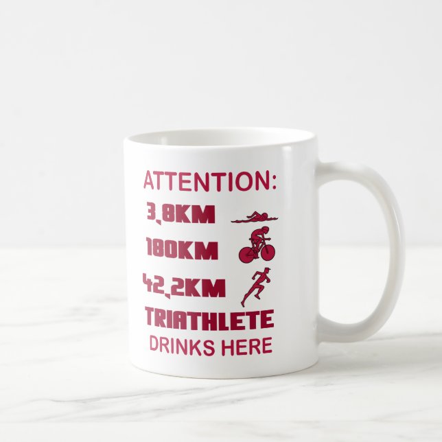 LD triathlete mug (Right)