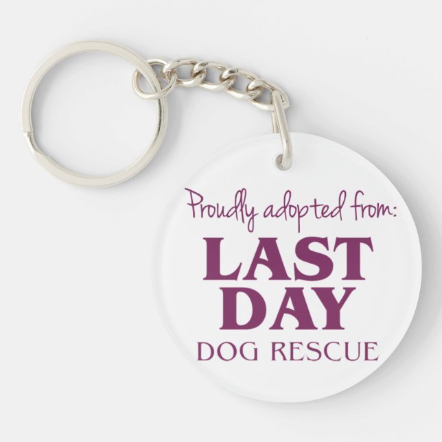 LDDR Customisable keychain (Front)