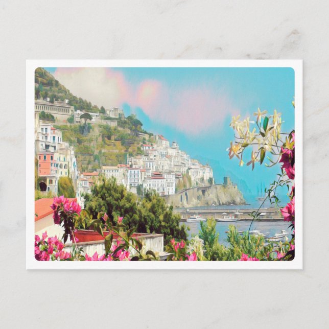 ldp AMALFI - panorama - Amalfi coast - Postcard (Front)