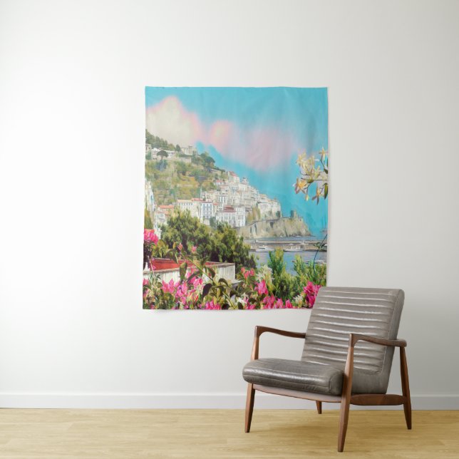 ldp AMALFI - panorama - Amalfi coast - Tapestry (In Situ)