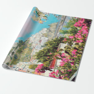 ldp AMALFI - panorama - Amalfi coast - Wrapping Paper