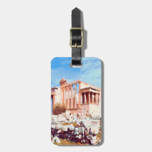 ldp Athens - Acropolis - Cecropia Luggage Tag