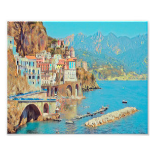 ldp ATRANI.- Amalfi Coast - Photo Print