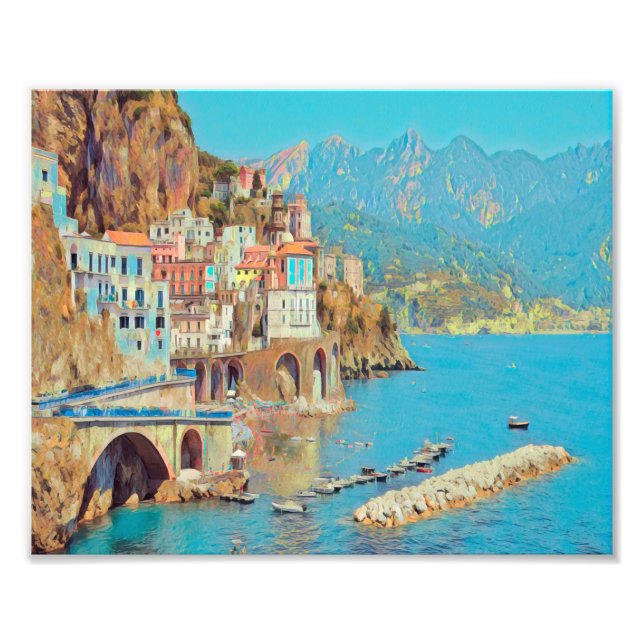 ldp ATRANI.- Amalfi Coast - Photo Print (Front)