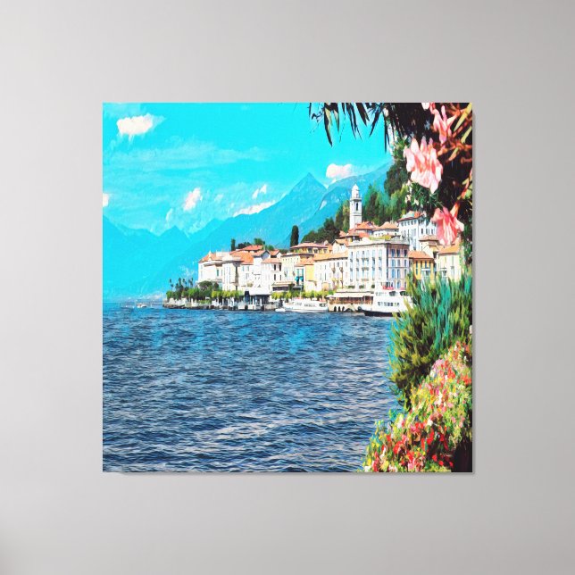 ldp BELLAGIO - Lake Como - Canvas Print (Front)