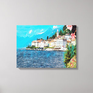 ldp BELLAGIO - Lake Como - Canvas Print